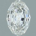 0.43 Carat Step oval Diamond