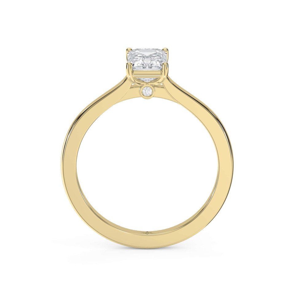 Classic 4-Prong Solitaire Engagement Ring Choose Your Diamond – Natural or Lab-Grown